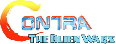 Contra logo for GameBoy